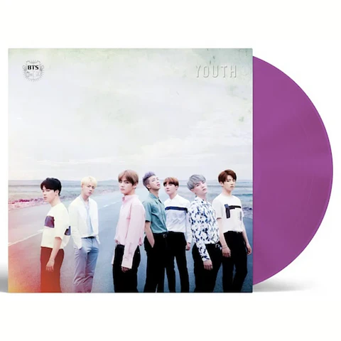 Vinilo BTS Youth Clear Purple 2LP  