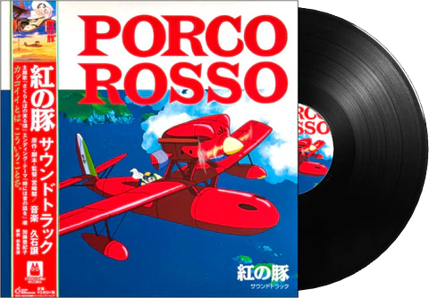 Vinilo Joe Hisaishi Studio Ghibli Porco Rosso Soundtrack 2LP 
