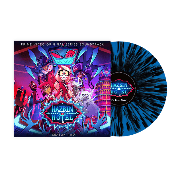 Hazbin Hotel Season Two Original Soundtrack Indie Exclusive Voxtek Splatter LP Vinilo (PREVENTA) 1