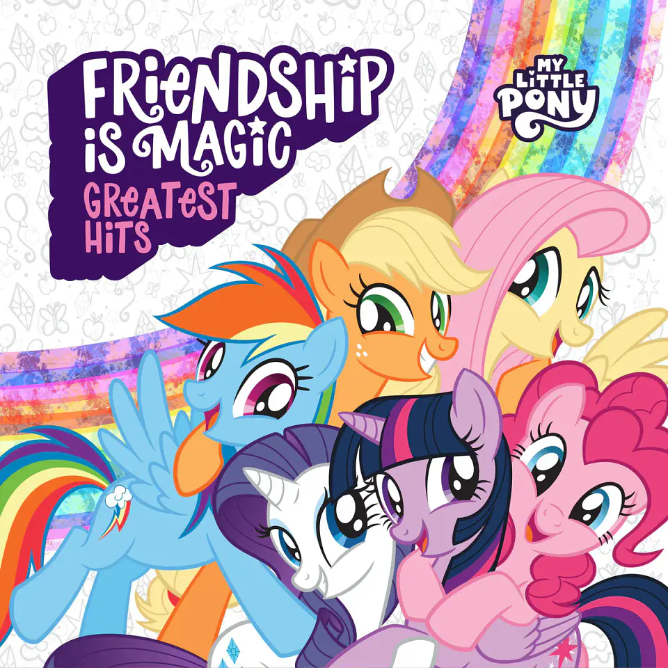 Vinilo My Little Ponny Friendship Is Magic: Greatest Hits Neon Violet LP (PREVENTA) 2