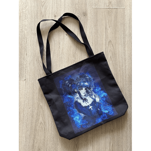 Totebag Blue MANA MALICE MIZER 3