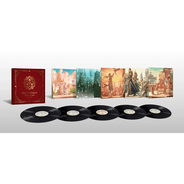 Vinilo Final Fantasy XIV 5LP Box Set (PREVENTA) 2