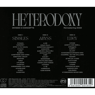 CD The Gazette HETERODOXY (3CD) 
