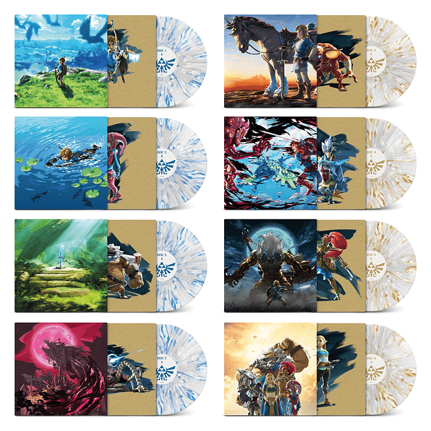 Vinilo The Legend of Zelda: Breath of the Wild Limited Edition Deluxe X8LP Boxset (PREVENTA) 2