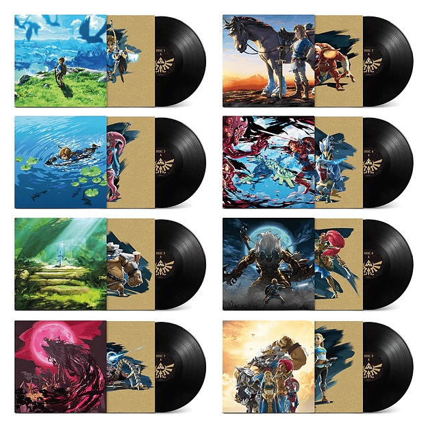 Vinilo The Legend of Zelda: Breath of the Wild 8x Box Set (PREVENTA) 3