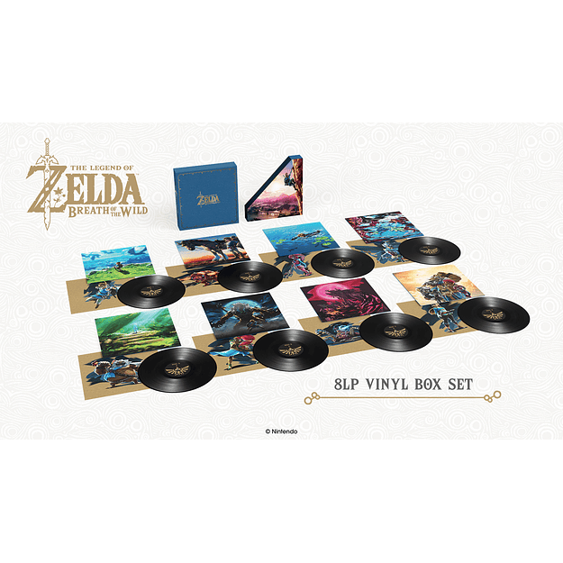 Vinilo The Legend of Zelda: Breath of the Wild 8x Box Set (PREVENTA) 4
