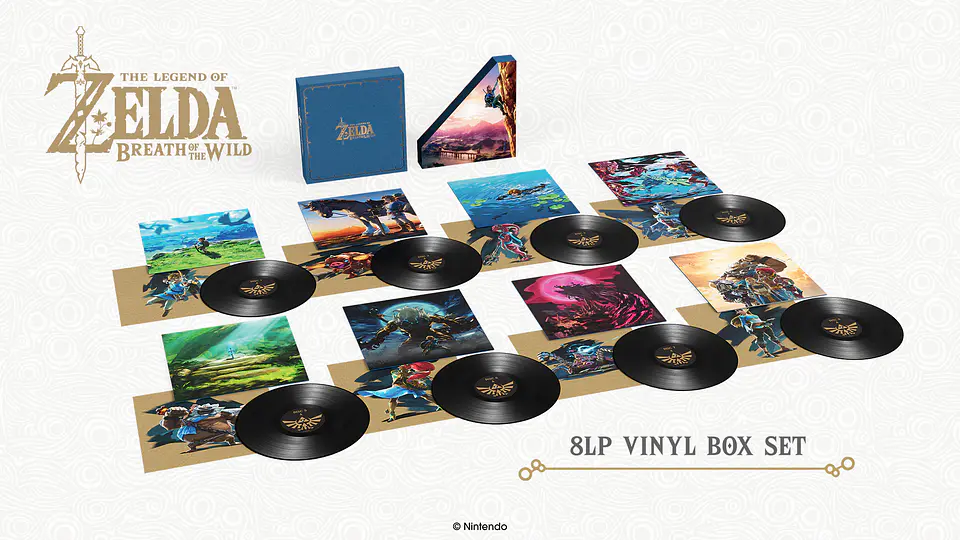 Vinilo The Legend of Zelda: Breath of the Wild 8x Box Set (PREVENTA) 4