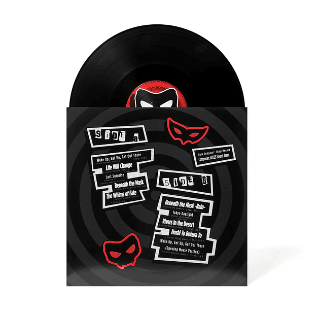 Vinilo Persona 5 Soundtrack 4LP (PREVENTA) 4