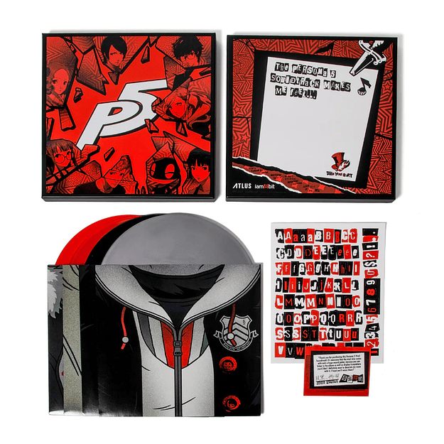 Vinilo Persona 5 Soundtrack 4LP (PREVENTA) 3