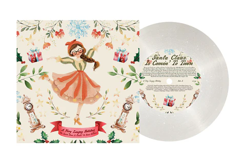 Vinilo Laufey A Very Laufey Holiday: The Santa Claus Is Comin’ To Town Edition EP (PREVENTA)