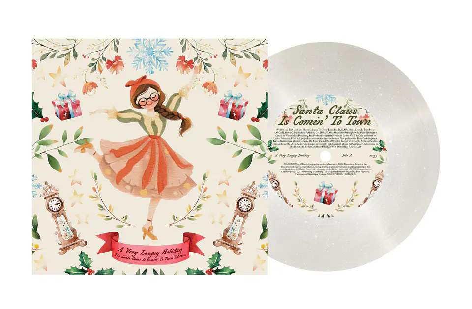 Vinilo Laufey A Very Laufey Holiday: The Santa Claus Is Comin’ To Town Edition EP (PREVENTA) 1