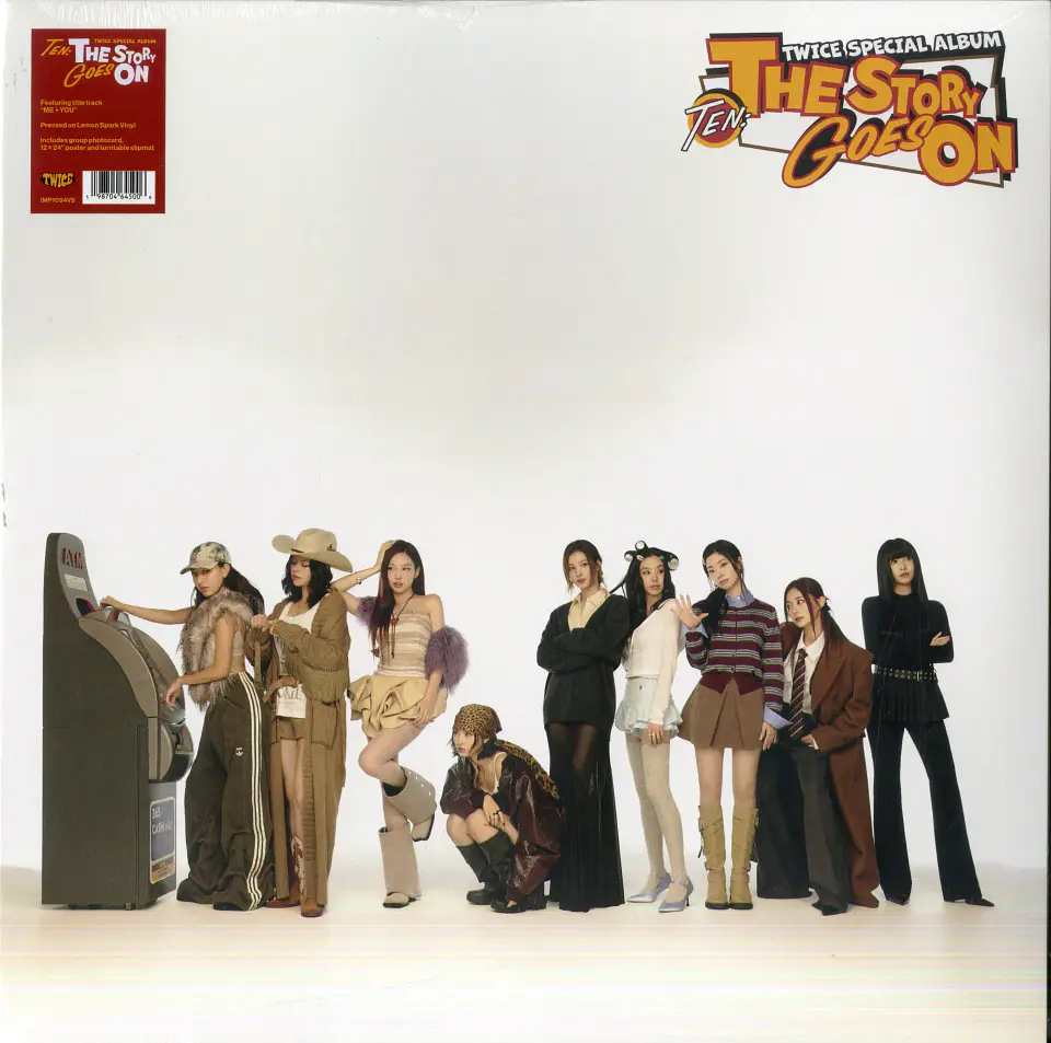 Vinilo TWICE Ten The Story Goes On Lemon Spark LP (PREVENTA) 2