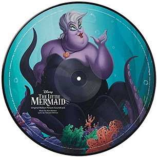Vinilo Little Mermaid La Sirenita Original Motion Soundtrack Picture Disc LP (PREVENTA)