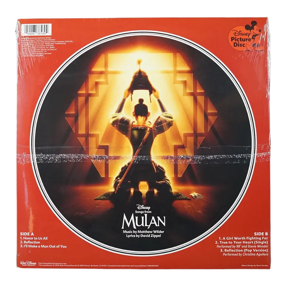 Vinilo Mulan Original Motion Picture Disc Soundtrack Vinilo (PREVENTA) 2