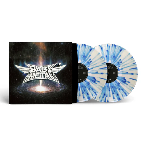 Vinilo BABYMETAL Metal Galaxy White & Blue Splatter 2LP