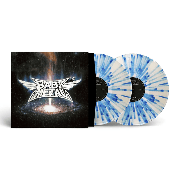 Vinilo BABYMETAL Metal Galaxy White & Blue Splatter 2LP 1