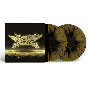 Vinilo BABYMETAL Metal Resistance Gold & Black Splatter 2LP