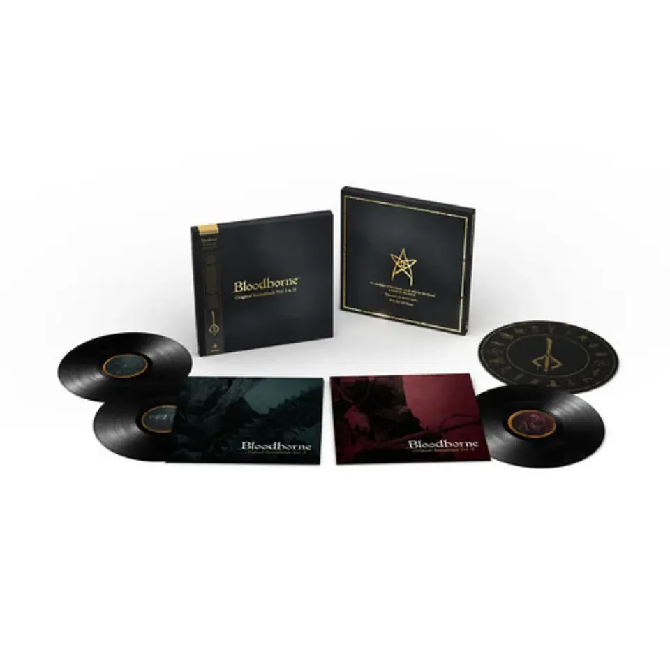 Vinilo Bloodborne 10th Anniversary Vol. I & II Original Soundtrack 3LP (PREVENTA) 4