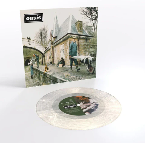 Oasis Some Might Say Clear  Single 7"