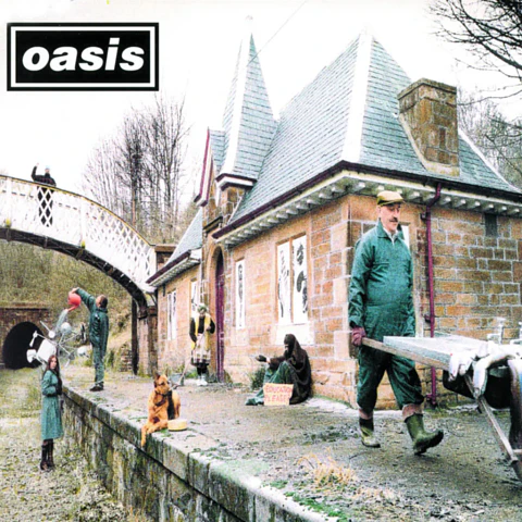 Oasis Some Might Say Clear  Single 7"