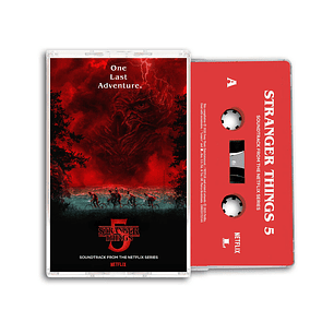 Cassette Stranger Things 5 Soundtrack From The Netflix Series (PREVENTA)