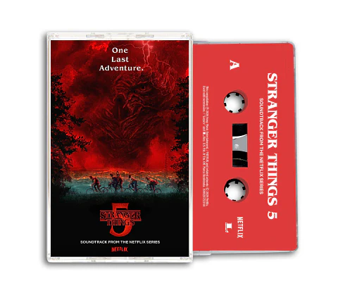 Cassette Stranger Things 5 Soundtrack From The Netflix Series 