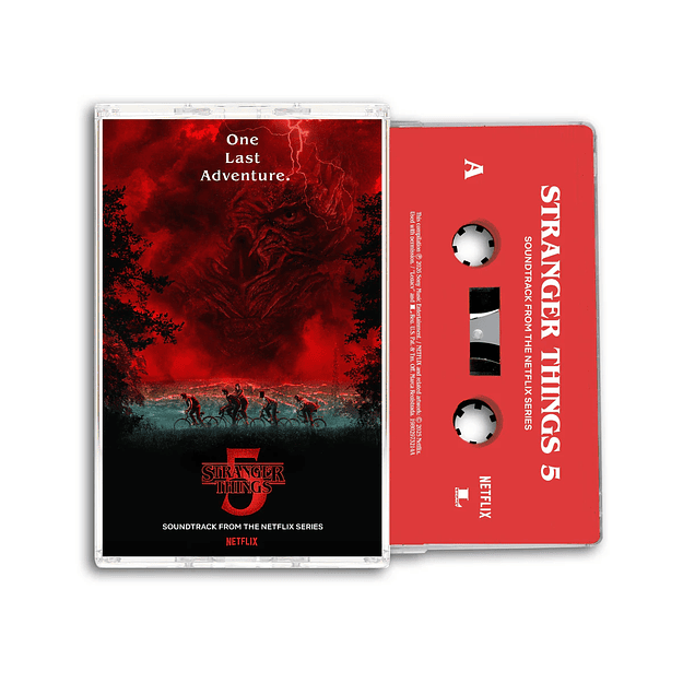 Cassette Stranger Things 5 Soundtrack From The Netflix Series (PREVENTA) 1