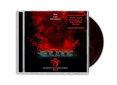 CD Stranger Things 5 Soundtrack From The Netflix Series 