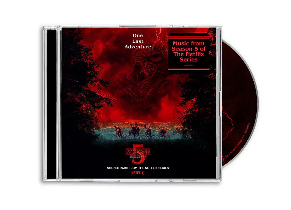 CD Stranger Things 5 Soundtrack From The Netflix Series  1