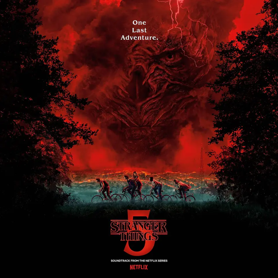 CD Stranger Things 5 Soundtrack From The Netflix Series  2