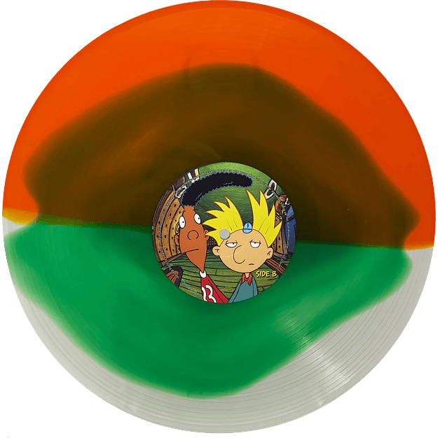 Vinilo Hey Arnold! The Music, Vol. 1 Green Orange Split LP  3