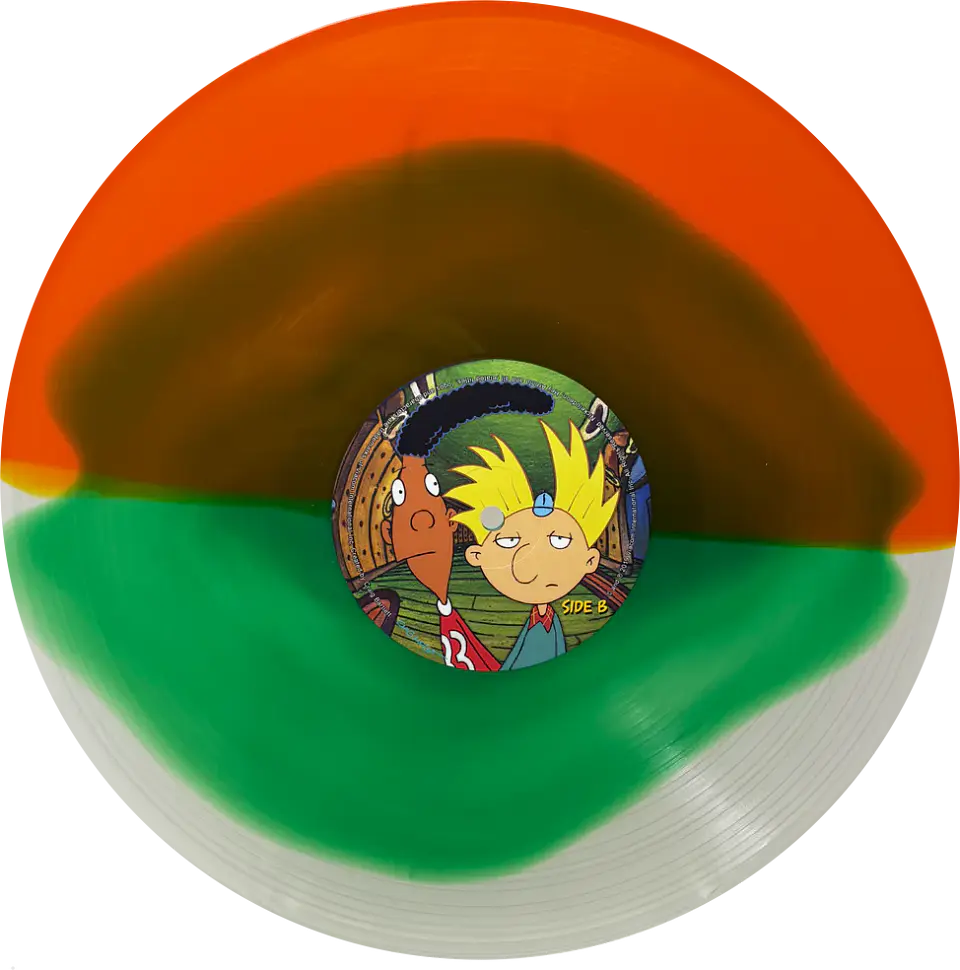 Vinilo Hey Arnold! The Music, Vol. 1 Green Orange Split LP  3