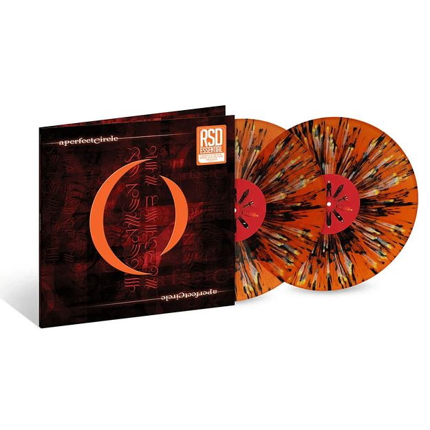 Vinilo A Perfect Circle Mer De Noms Orange W/ Black White & Yellow Splatter RSD 2LP (PREVENTA) 1