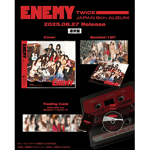 CD Twice Enemy Japan 6th Album