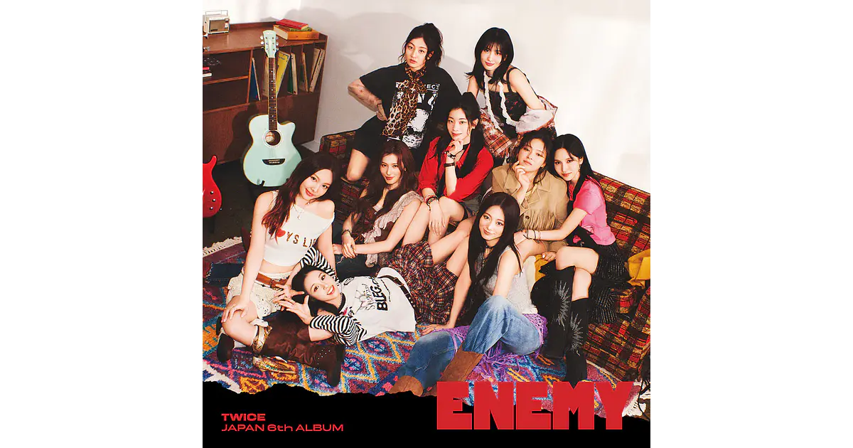 CD Twice Enemy Japan 6th Album