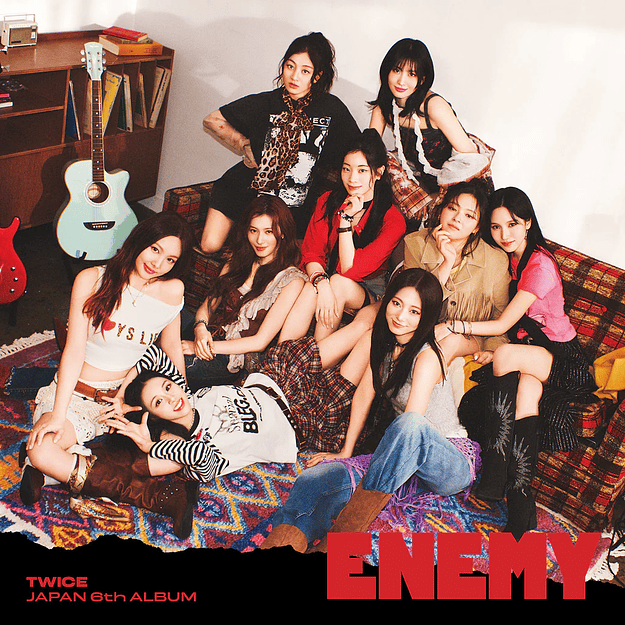 CD Twice Enemy Japan 6th Album 1