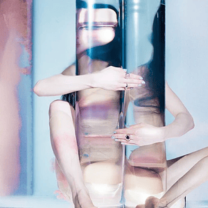 Vinilo Poppy Empty Hands Pink & Blue Colored Edición Indie Exclusive Limitada LP (PREVENTA)