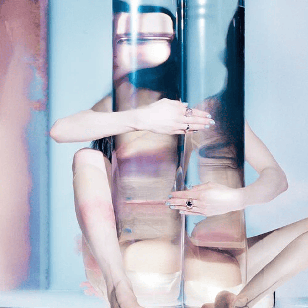 Vinilo Poppy Empty Hands Pink & Blue Colored Edición Indie Exclusive Limitada LP (PREVENTA) 2