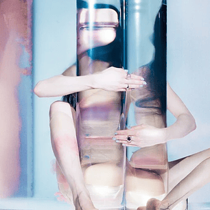 Vinilo Poppy Empty Hands White & Blue Colored LP (PREVENTA)