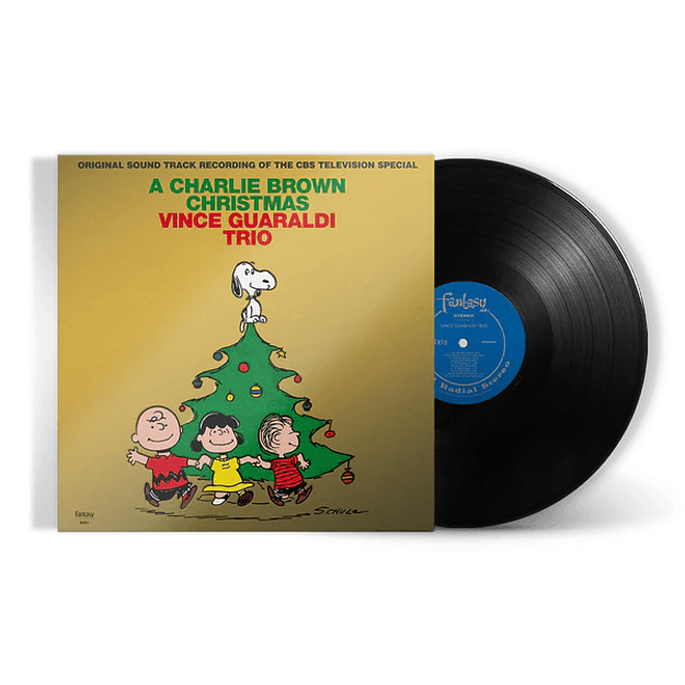 Vinilo A Charlie Brown Christmas 2022 Gold Foil Edition LP 1