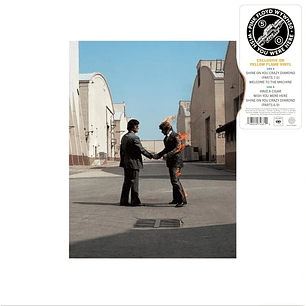 Pink Floyd Wish You Were Here 50th Anniversary Yellow Flame LP Vinilo (PREVENTA)