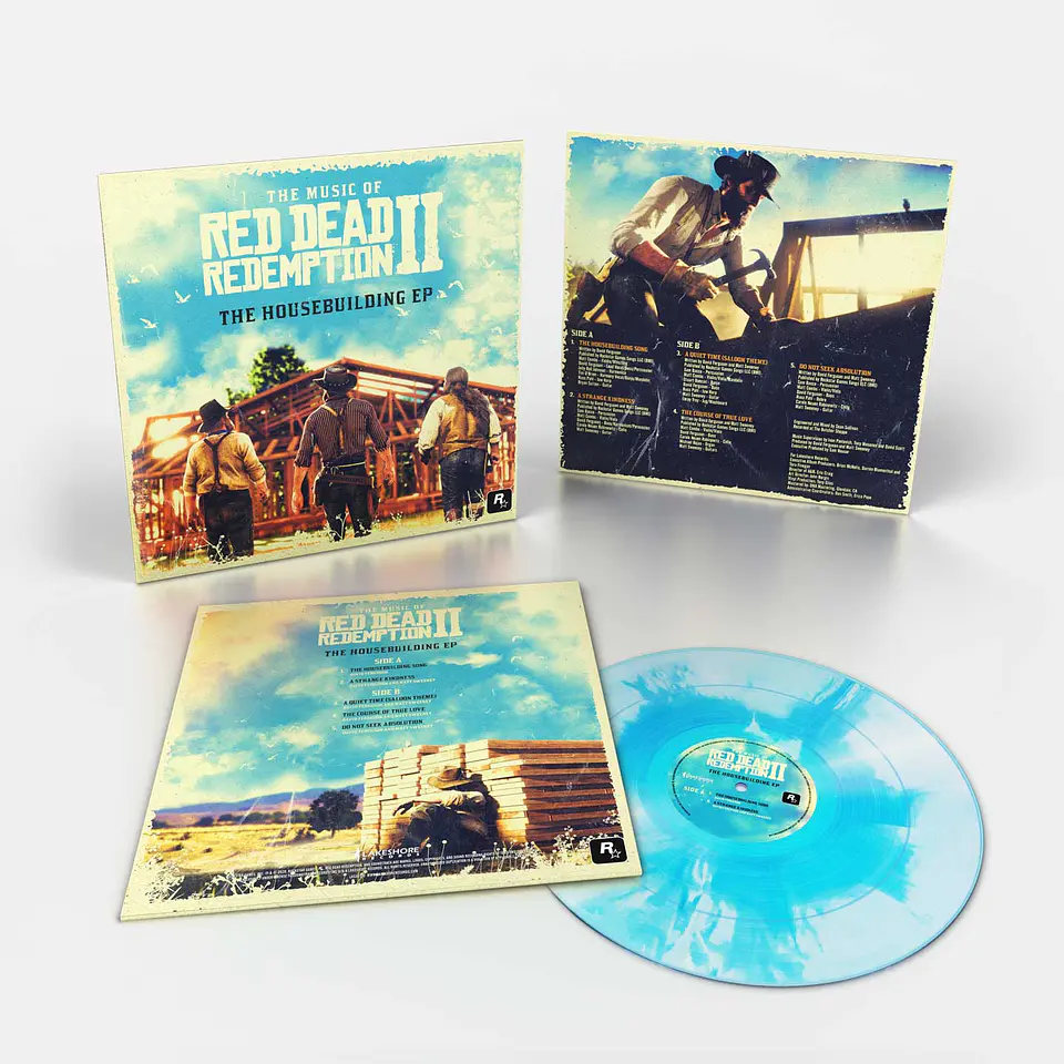 Vinilo The Music of Red Dead Redemption 2: The Housebuilding EP  3