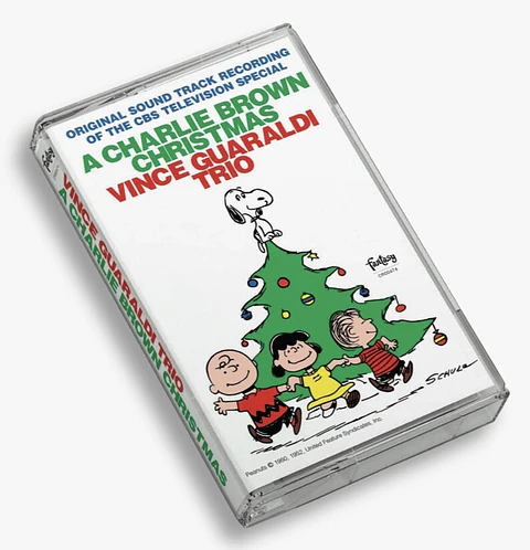 Cassette Vince Guaraldi Trio A Charlie Brown Christmas 2021 EDITION SILVER 