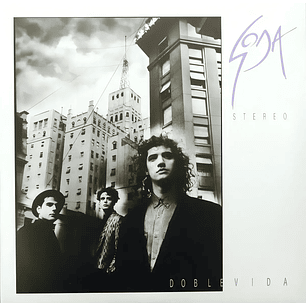 Vinilo Soda Stereo Doble Vida Numbered Transparent Music On Vinyl LP (PREVENTA)