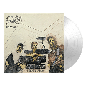Vinilo Soda Stereo Ruido Blanco En Vivo Music On Vinyl Numbered Transparent LP (PREVENTA)