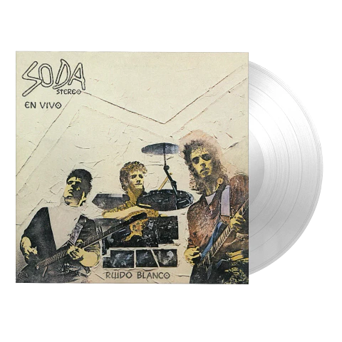 Vinilo Soda Stereo Ruido Blanco En Vivo Music On Vinyl Numbered Transparent LP (PREVENTA)