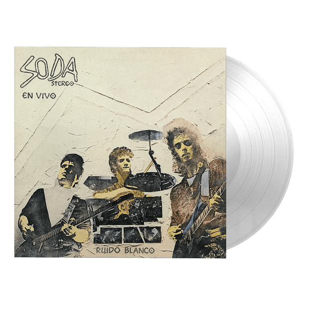 Vinilo Soda Stereo Ruido Blanco En Vivo Music On Vinyl Numbered Transparent LP (PREVENTA) 1