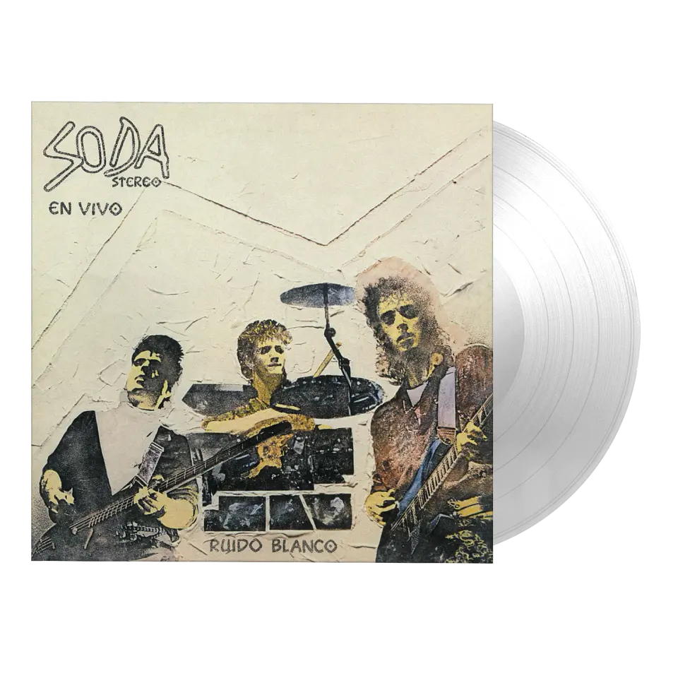 Vinilo Soda Stereo Ruido Blanco En Vivo Music On Vinyl Numbered Transparent LP (PREVENTA) 1