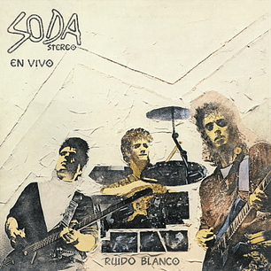 Vinilo Soda Stereo Ruido Blanco En Vivo Music On Vinyl Numbered Transparent LP (PREVENTA)