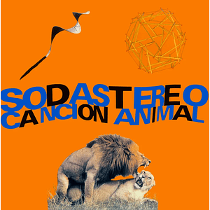 Vinilo Soda Stereo Cancion Animal Music On Vinyl Transparent Numbered LP (PREVENTA)